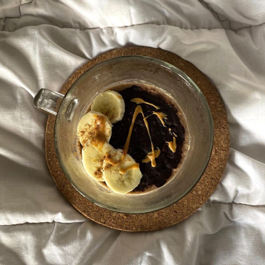 Banana Bread Overnight Oats