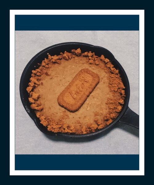 Biscoff baked oats