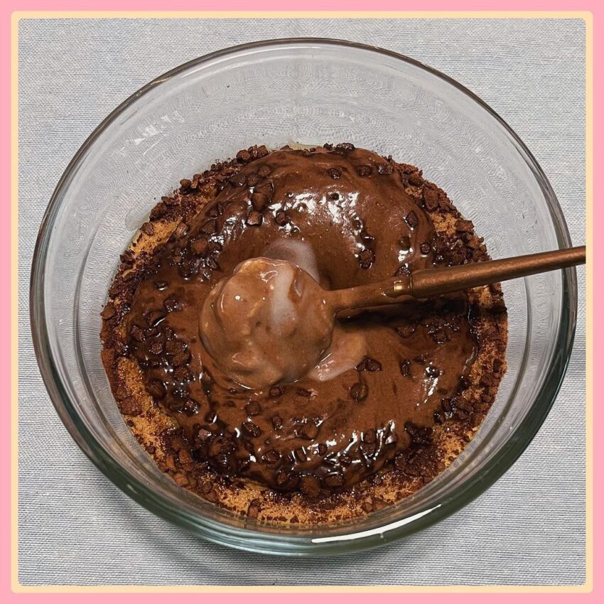 Boston Creme Donut Baked Oats