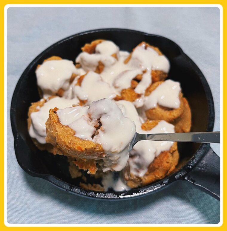 Carrot Cake Cinnamon Rolls