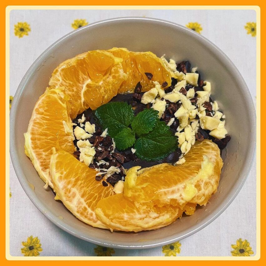 Choc Mint & Orange Oats Batter
