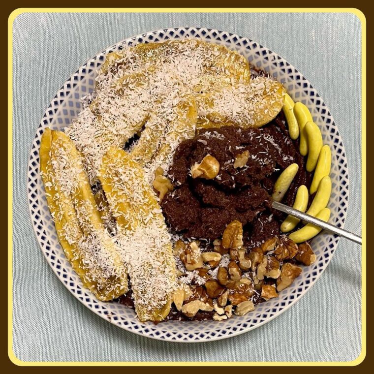 Chunky Monkey Semolina Porrdige