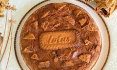 Coffee Biscoff Banana Cake