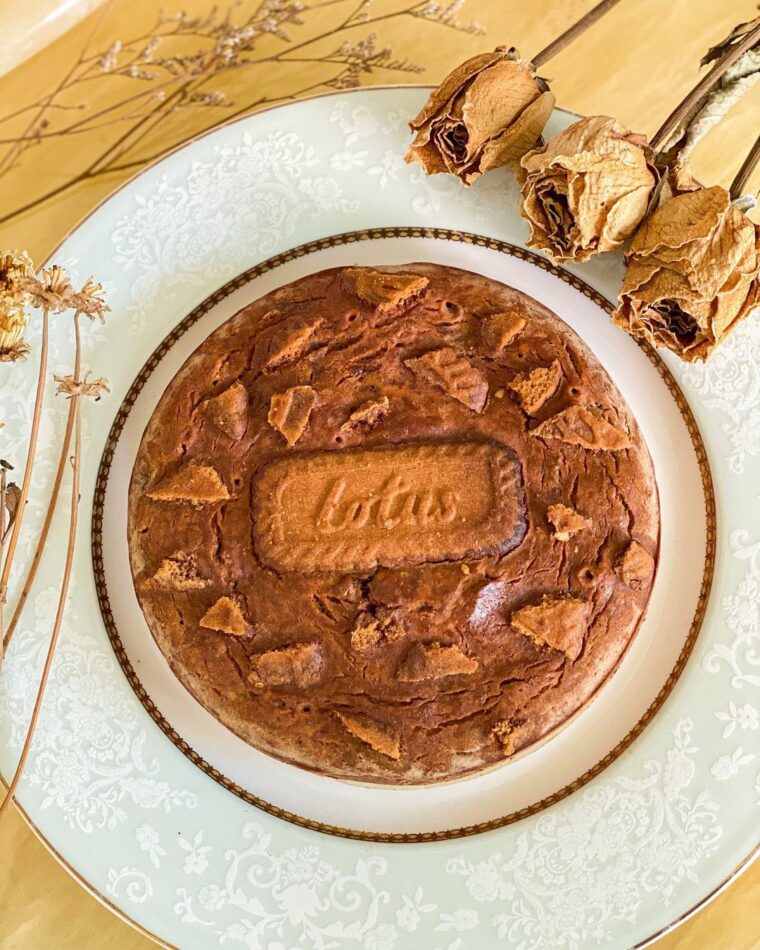 Coffee Biscoff Banana Cake