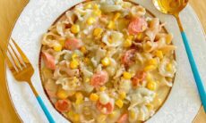 Cream Soup Rainbow Farfalle