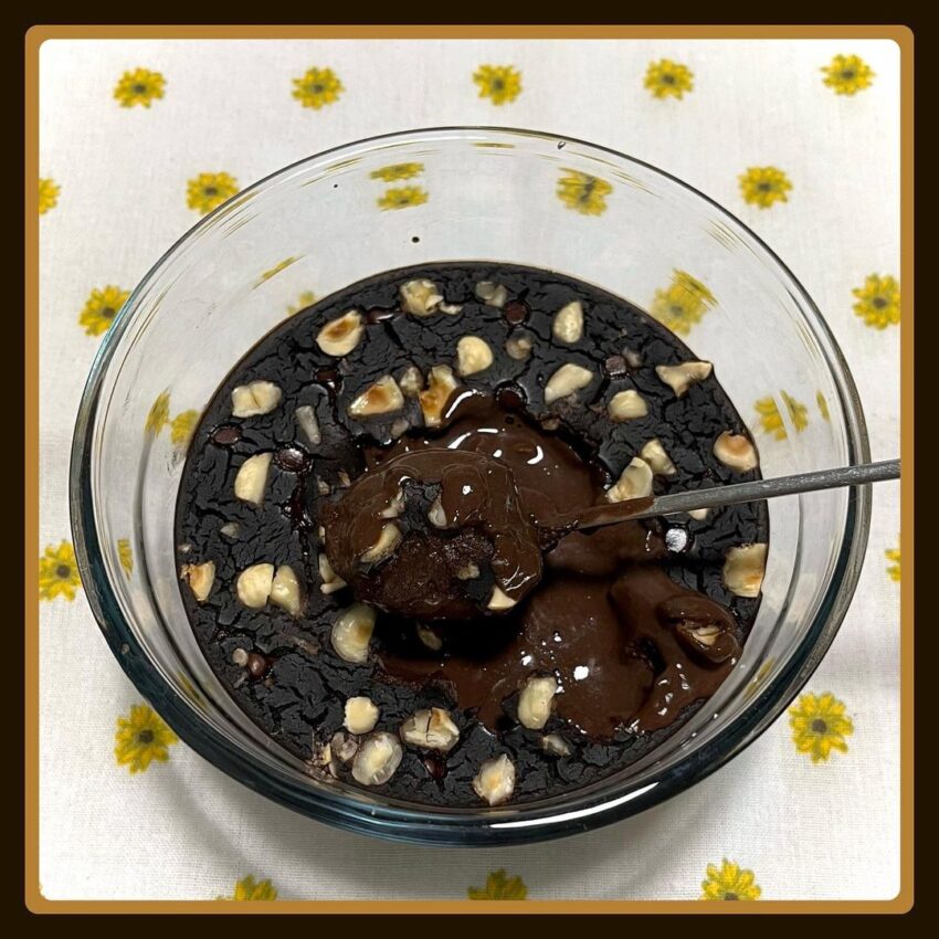 Ferrero Rocher Baked Oats