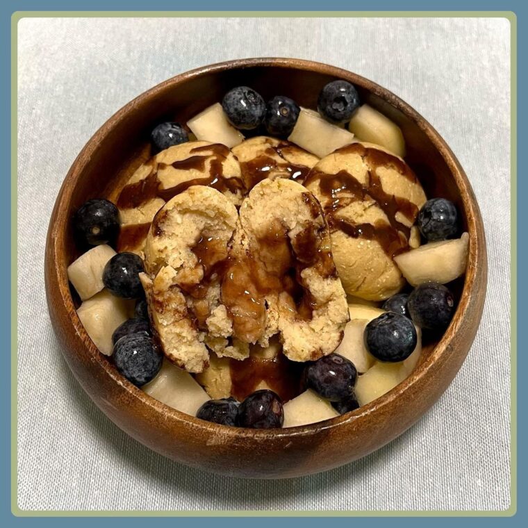 Jam Stuffed Protein Ball