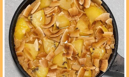 Kiwi & Coconut Baked Oats