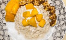 Mango Sticky Overnight Oats