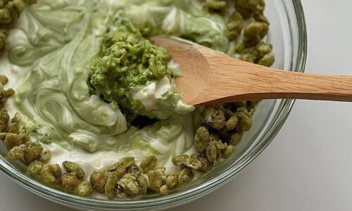 Matcha Cheesecake Overnight Oats