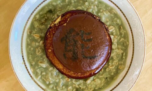 Matcha Choco Pie Matcha Oats