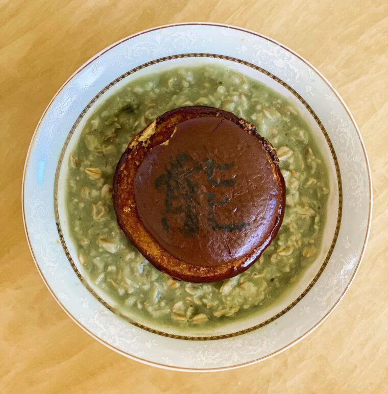Matcha Choco Pie Matcha Oats