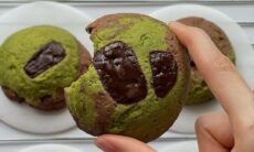 Matcha Chocolate Chip Cookies