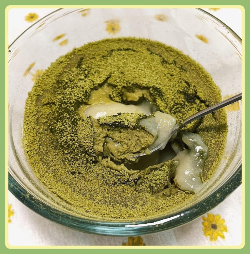 Matcha Custard Donut Baked Oats