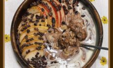 ‘Nutella’ Pear Oatmeal