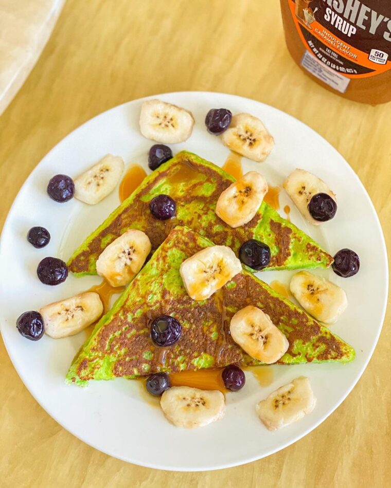 Pandan French Toast