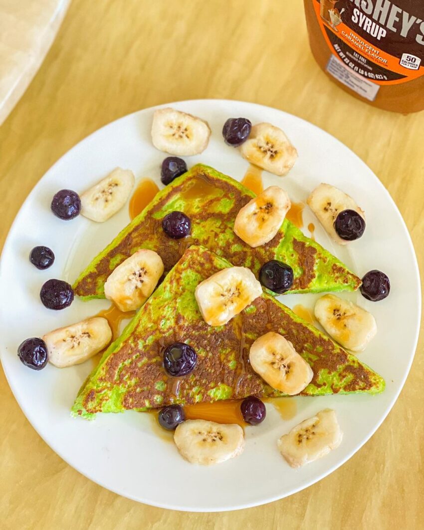 Pandan French Toast