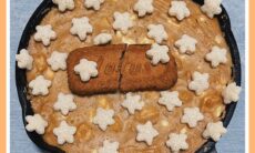 Pb & Biscoff Chessy Pie Cake