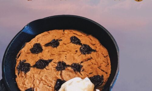 Peanut Butter Skillet Soft Cookie