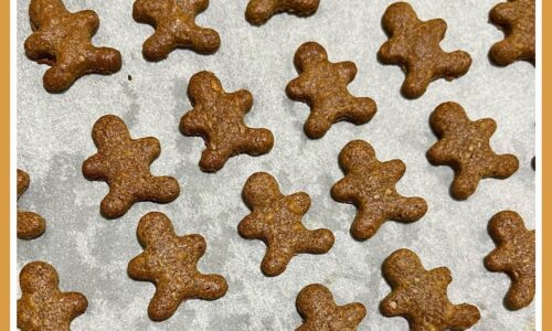 *Protein Bar* Gingerbread Man Cookie