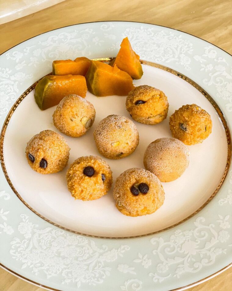 Pumpkin Chocochips Energy Balls