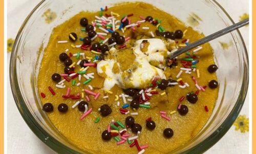 Pumpkin Marshmallow Cake