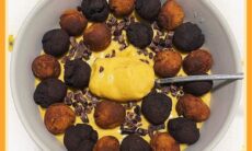 Pumpkin & Tofu Bowl With Reese Cereal Puffs