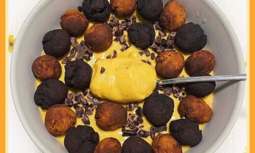 Pumpkin & Tofu Bowl With Reese Cereal Puffs