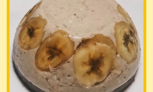 Tofu Banana Chocolate Pudding