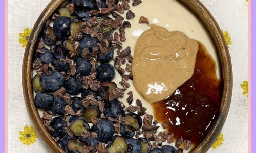 Tofu Pancake Batter Breakfast Bowl