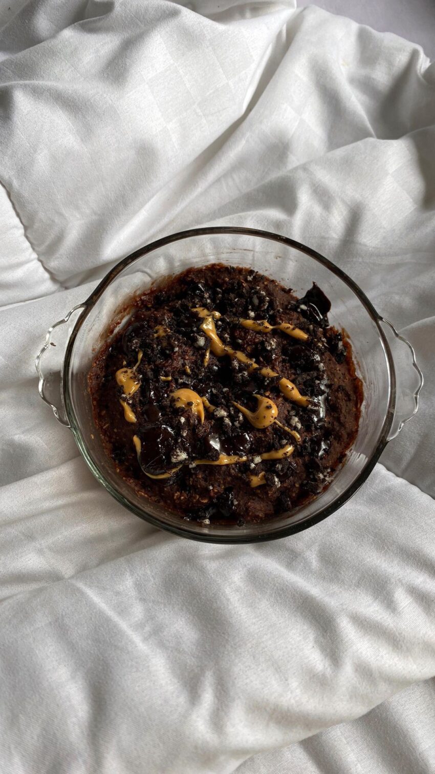 1 Minutes Choconana Crunch Oat Mug Cake