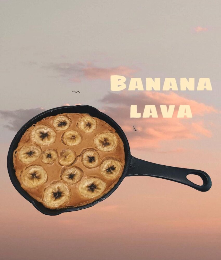 Banana Choc Lava Cake