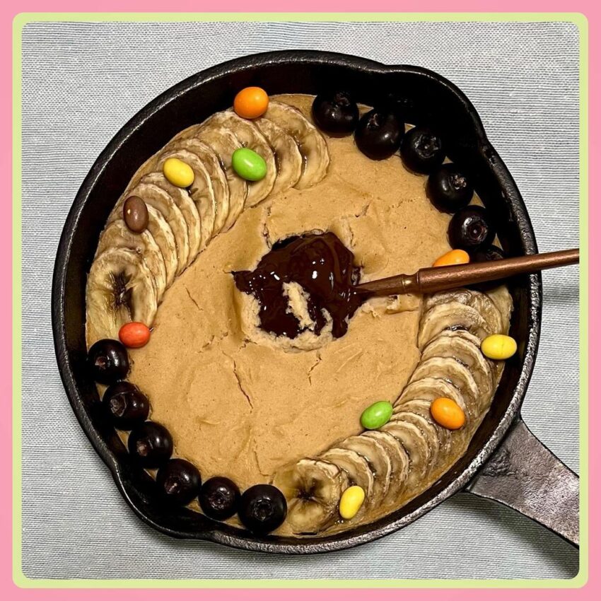 Banana Choc Molten Cake