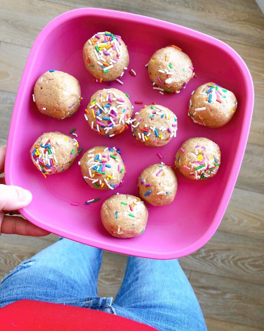 Birthday Cake Energy Balls
