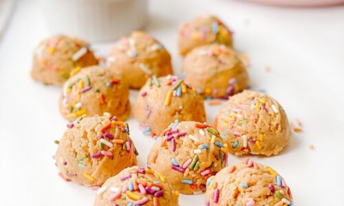 Cake Batter Energy Balls