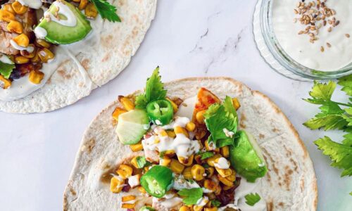 Chicken Tacos With Corn Salsa