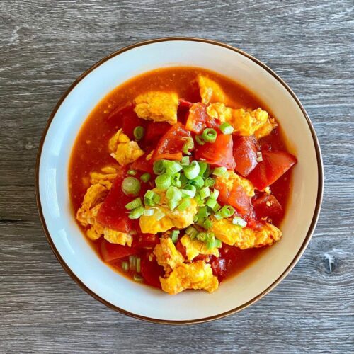 Chinese tomato scrambled eggs