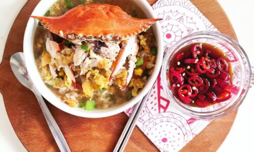 Crab Pao Fan (Teochew Submerged Rice With Crab)