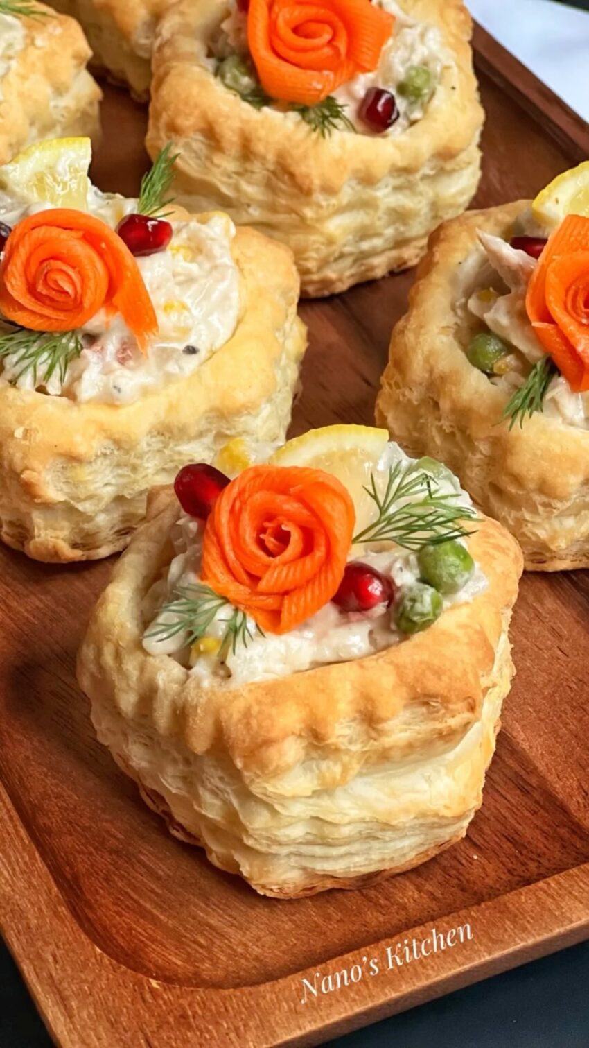 Creamy Chicken/ Turkey Vol-ou-vent