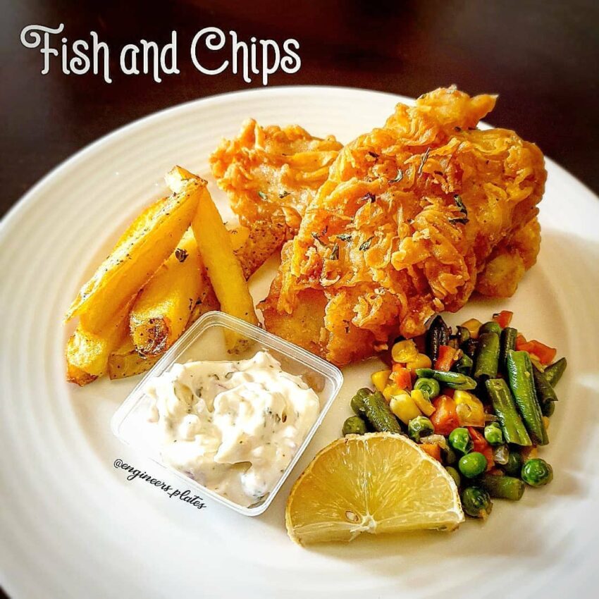 Crispy Fish And Chips