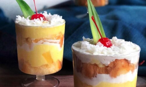 Fast “N” Easy Pina Colada Triffle