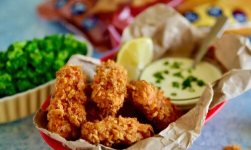 Fish Sticks With Broccoli Rice