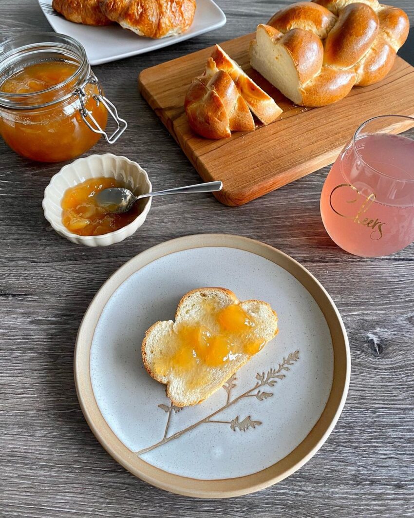 Flat Peach Jam