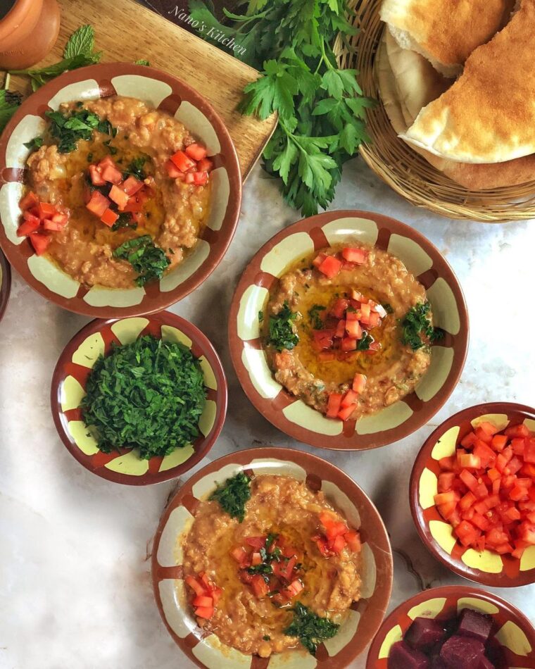 Foul Mudammas (Fava Beans Dip)