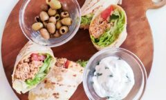 Harissa Chicken Wrap