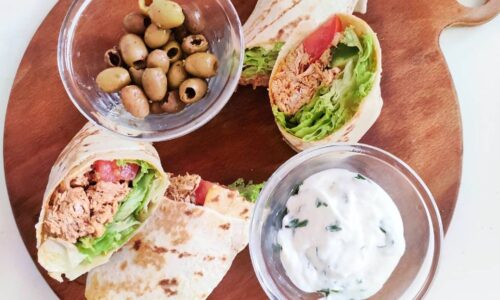 Harissa Chicken Wrap