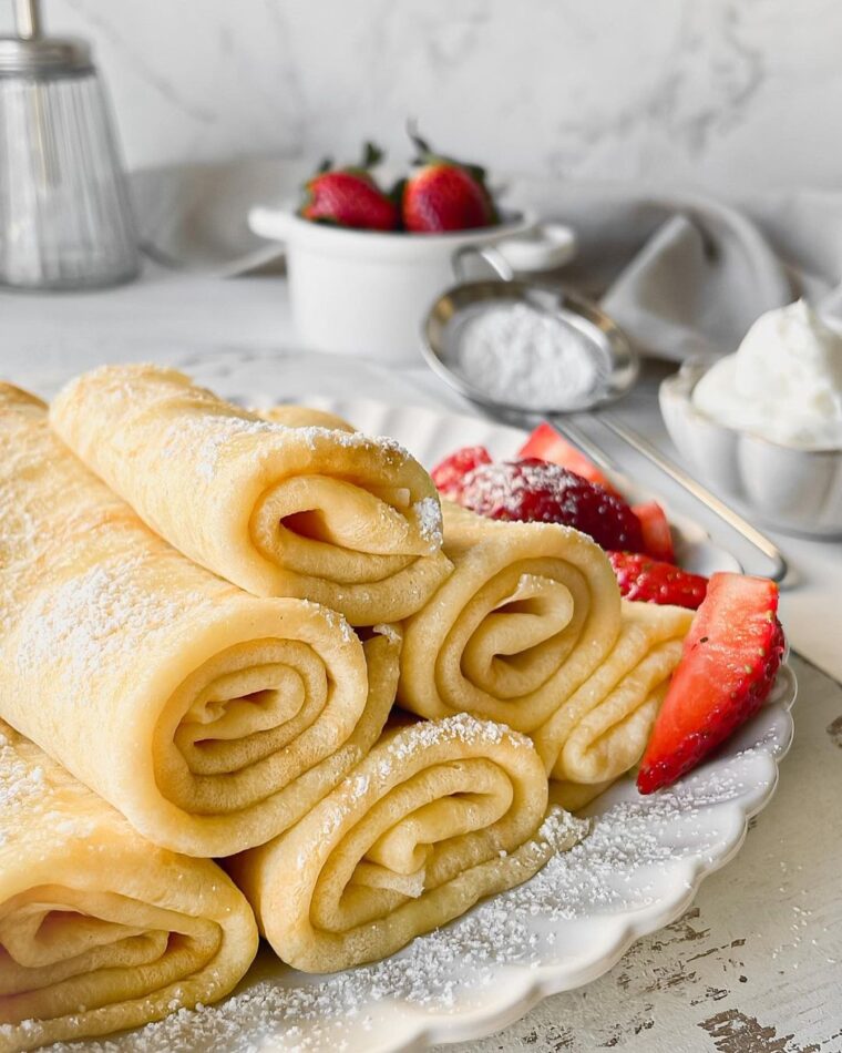 Homemade French Crêpes
