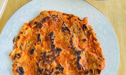 Kimchi Pancake Aka Kimchijeon