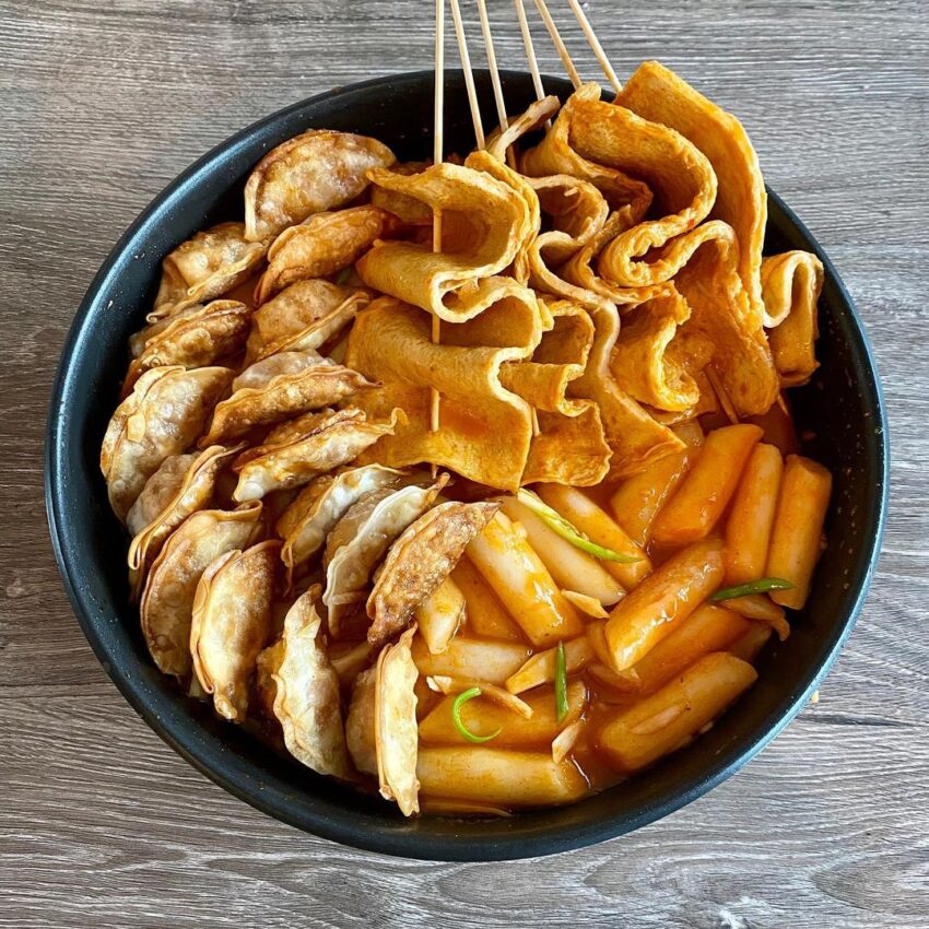 Korean Rice Cakes Set Menu