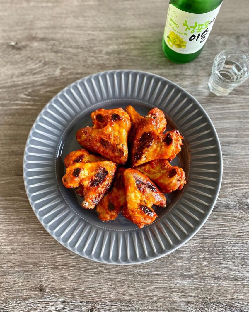 Korean Spicy Chicken Wings